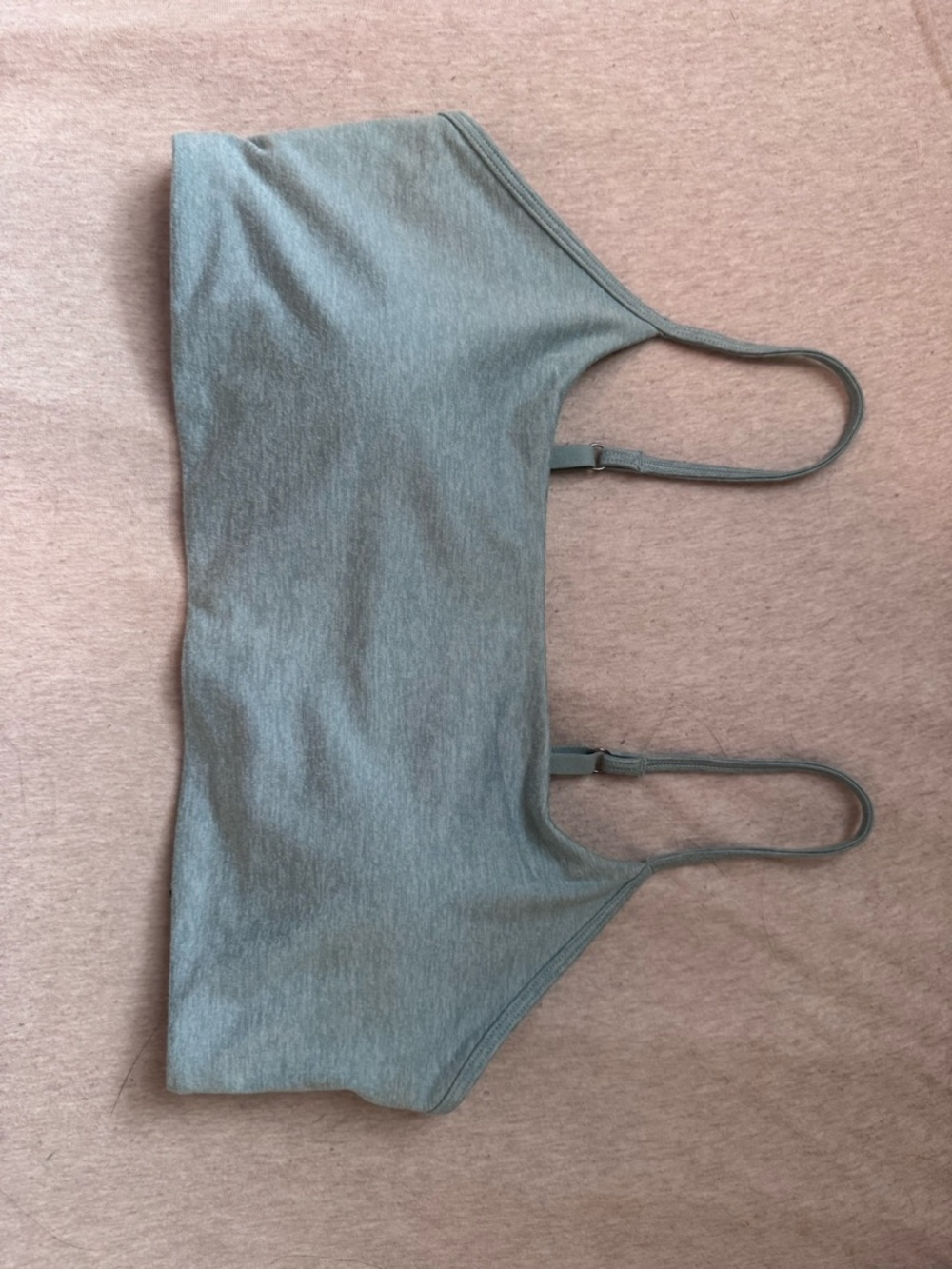 Vuori Light Teal Seamless Stretch Bralette